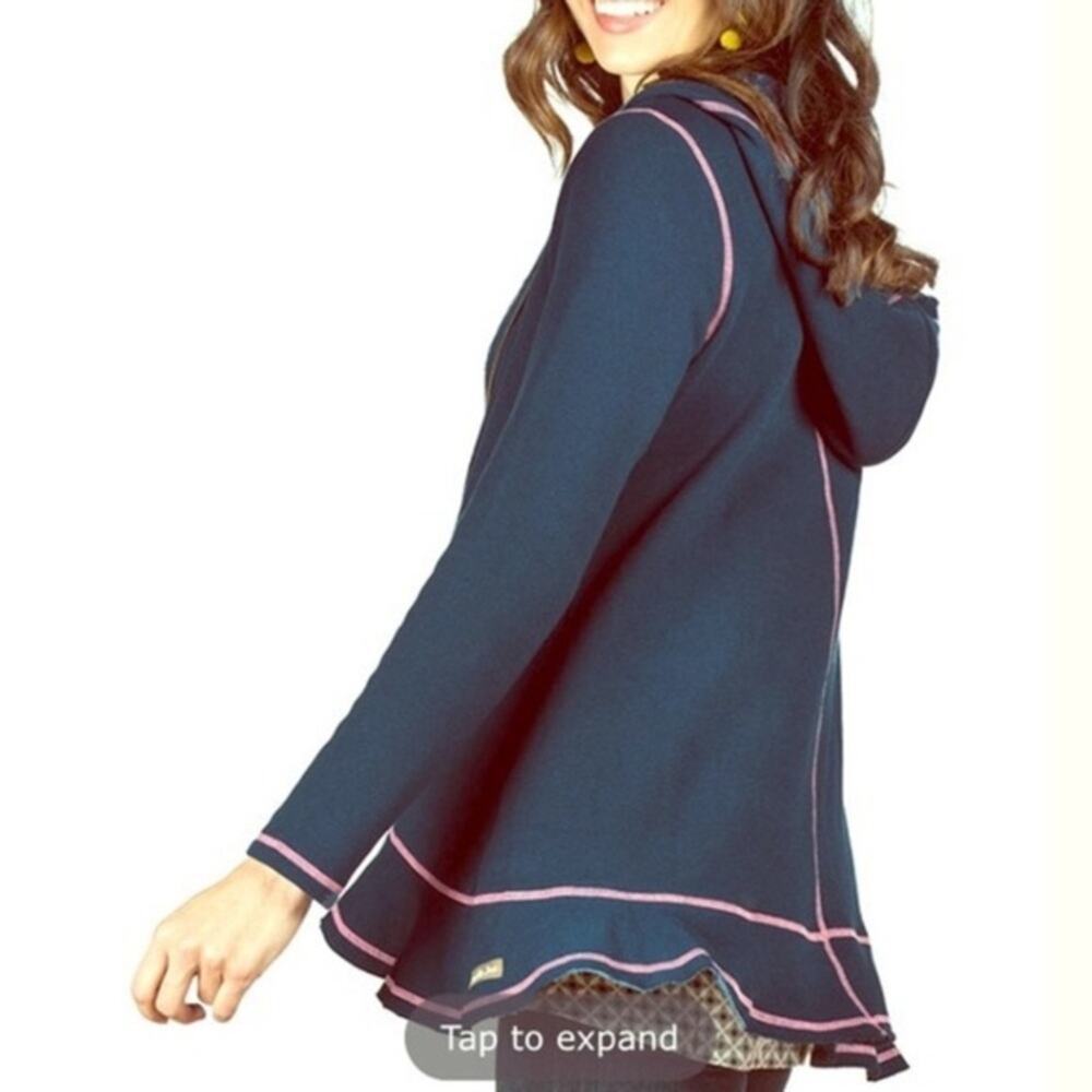 Matilda Jane make believe be present fleece lined hoodie. XL blue